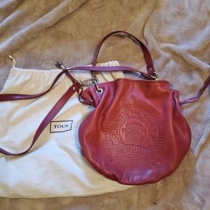 TOUS leather purse